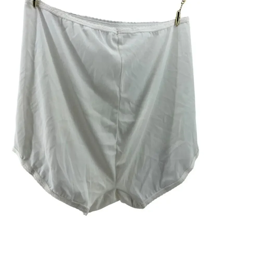 Bali Skimp Skamp Brief Panty Number 2633 Womens Size 8 White